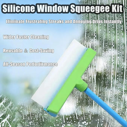 Alisanda Recyclable Silicone Window Squeegee Kit